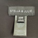 Estella & Julie Polka Dots Cardigan Black Dress 20W Photo 5