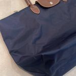 Women bug weekend plastic nylon navy and colourful new embroidery bag Blue Photo 5