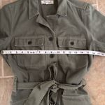 Madewell Jumpsuit Womens Size Small Tie Waist Military Green Coveralls Photo 9