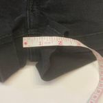 American Eagle  Stretch Super Hi-rise Shortie Jean Denim Shorts Cuffed Sz 2 Black Photo 9