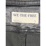 Free People NWT  Double Dutch Slit Skinny Pants Faux Leather Coated Black Size S Photo 6