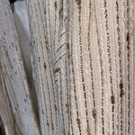 Suzelle Vintage Gold Beige Metallic Knit One Photo 5