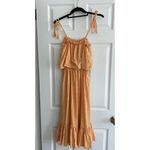 Beachgold Bali Alba Frankie Boho MIDI Dress Gold Photo 1