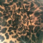 B. Makowsky Black Leather & Leopard Calf Hair Satchel Handbag Photo 11