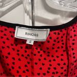 Rihoas Red Hearts Square Neck Mini Dress Photo 4