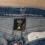 Versace Italia V 19 69 abbigliamento sportivo SRL distressed jeans size 26/2 Blue Photo 1