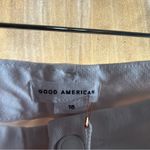 Good American Good Legs Straight Jeans White Rise Waist Raw Hem NWT Plus Size 15 Photo 4