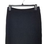 Ann Wi Skirt Small Black Knit Pull On Photo 1