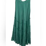 Elegant Teal Wide Leg Pants Green Size undefined Photo 7