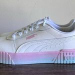 Puma Carina 2.0 Women’s Leather Shoe Size 8 #620 Photo 2