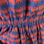 Mata Traders Women's Blue and Orange Print Dress Size S Cotton Pockets Boho Photo 10
