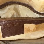 MCM Rich Brown Leather Two Way Satchel Crossbody Photo 10