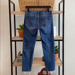 Kut From The Kloth Kut Mid-Rise Catherine Rhinestone Distressed Straight Leg Jeans, 2 Photo 5