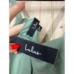 Lulus NWT  Remarkable Arrival Sage Brush Sleeveless Maxi Dress Bridesmaid Sz XXL Photo 6