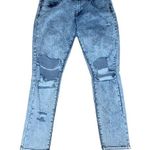 Delia's Delia’s acid wash distressed skinny jeans Photo 0