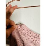 Keepsake  Blush Pink Lace Hourglass Sleeveless Lace Overlay Midi Dress size US 6 Photo 4