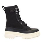 Sorel Caribou Royal Boots in Black & Chalk 8 New Womens Waterproof Photo 0