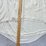 LK Bennett Soft‎ Surroundings Embroidered Blouse GauzyTassel Tie Long Sleeve White Size 3x Photo 5