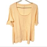 Free People  We The Free Medium Melrose Cotton Tee in Grapefruit Photo 1