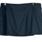 NWT Sweet Escape Swim Skirt Womens 14 Black Mini Full Coverage Photo 0
