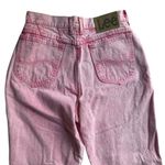 Lee Vintage Sport Pink Denim Jeans Size 12 Medium High Waist Preppy Barbie Photo 6