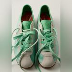Lacoste  x Free People Movement Club Low Sneakers Green White Size 8 Photo 4