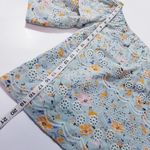 LAIA Eyelet Ditsy Floral Blouse Size M Photo 6