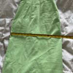 Lime Green Maxi Dress Size M Photo 3