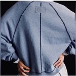 We The Free Midnight Pullover in Blue Size Medium retail $158 Like New! Photo 1