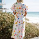 Charm Ruffle Maxi Dress Multiple Size M Photo 2