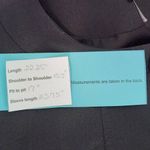  Gray Button-Up Blazer with Sash Size 8 Venus Gray Collarless Blazer Photo 9