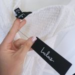 NWT Lulus Cute And Sweet White Tie Photo 8