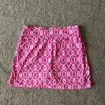G Lifestyle Womens Golf Skort Pink Athletic Stretchy Colorful Large Photo 1
