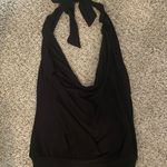 Venus Black Backless Top Photo 0