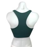Girlfriend Collective  Women's Teal Halter Neck Cropped Sports Top Bra Size XS Photo 1