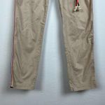 Sundry  Tan Stripe Bootcut Pants Photo 2