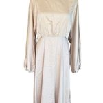 Baltic Born - NWT Balta Satin Midi Elegant Dress Sz L Photo 3