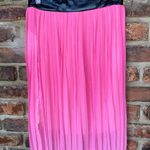 Missguided NWT Flawed  Pink Cream Ombre Pleated Maxi Skirt Women's Size US 4 Photo 1