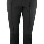 Gap Ponte Capri Women's Black High Rise Pleated Cropped Trousers Pants Sz S Tall Photo 0