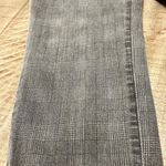 Maurice's High Rise Gray Plaid Print Jegging Large Long EUC Photo 1