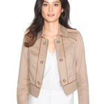 White House | Black Market WHBM tan military jacket Photo 0