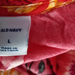 Old Navy  L Vibrant Floral Boho Faux Wrap Mini Dress Photo 9