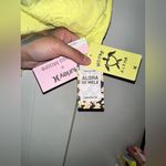 Hurley NWT  Max Crochet Tie-Back Bralette Bikini Top In Yellow Photo 9