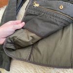 J.Crew ~Waxed Cotton Relaxed Boyfriend Field/Military/Utility Jacket~Sz S Photo 4