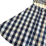 Adelyn Rae Off-Shoulder Gingham Plaid Dress Cutout Back A-Line Size Medium NWT Photo 9