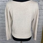 A New Day Crewneck pullover Longsleeve shirt beige sz S women Photo 9