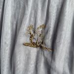 Anthropologie Moulinette Soeurs Silver Embellished Mini Skirt Photo 5