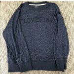 PINK - Victoria's Secret VS Pink logo soft cozy campus sweatshirt crew Photo 4
