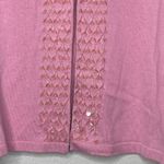 Peter Nygard  Beaded Cardigan‎ Sweater Pink as is Photo 7