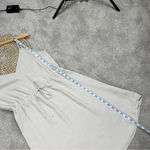 Babaton Aritzia Casimir Mini Dress Sleeveless V-Neck Light Beige Off White S Photo 10